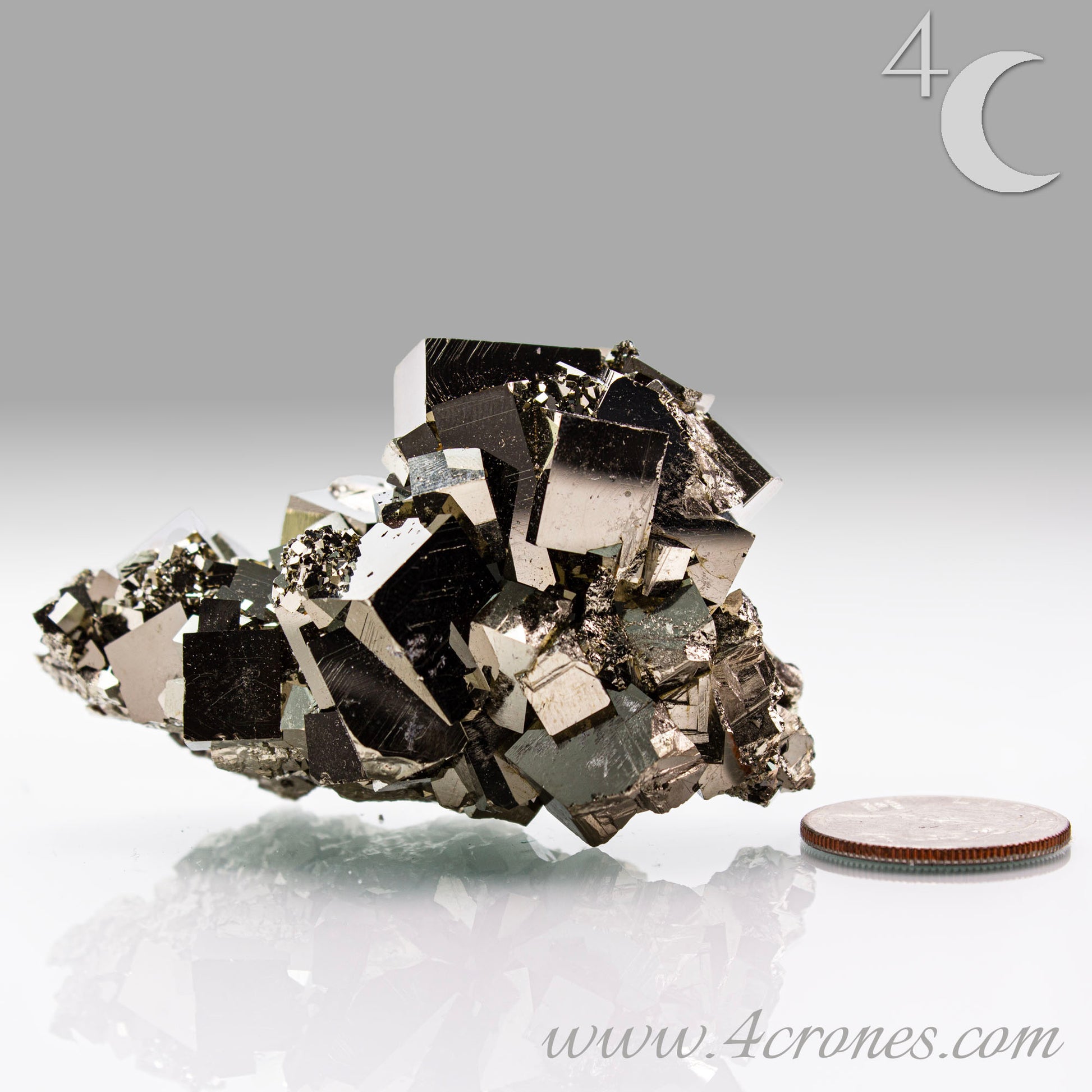 Shangbao Pyrite is a variety of pyrite, a sulfide mineral with the chemical formula FeS₂. Known for its metallic luster and brassy gold color, pyrite crystallizes in the isometric system, often forming cubic, octahedral, or pyritohedral crystals.