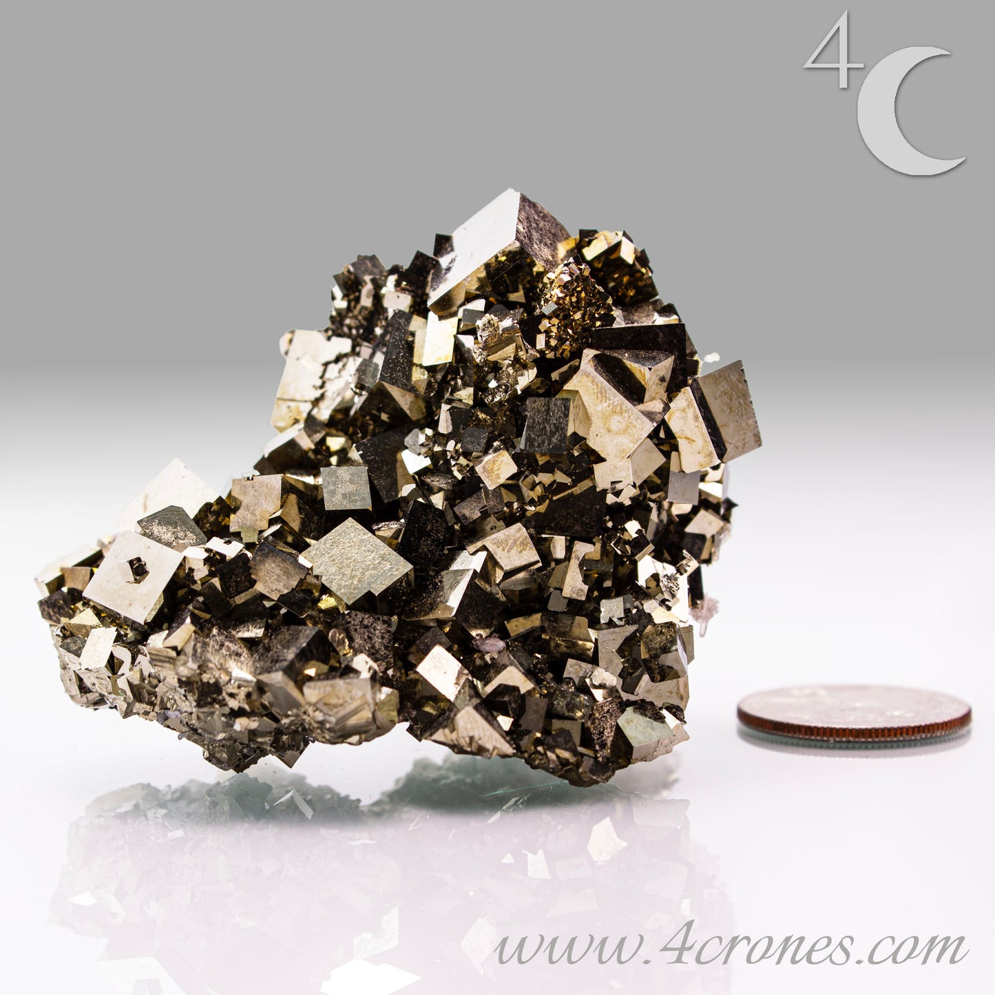 1337-C Shangbao Pyrite / 4 Crones