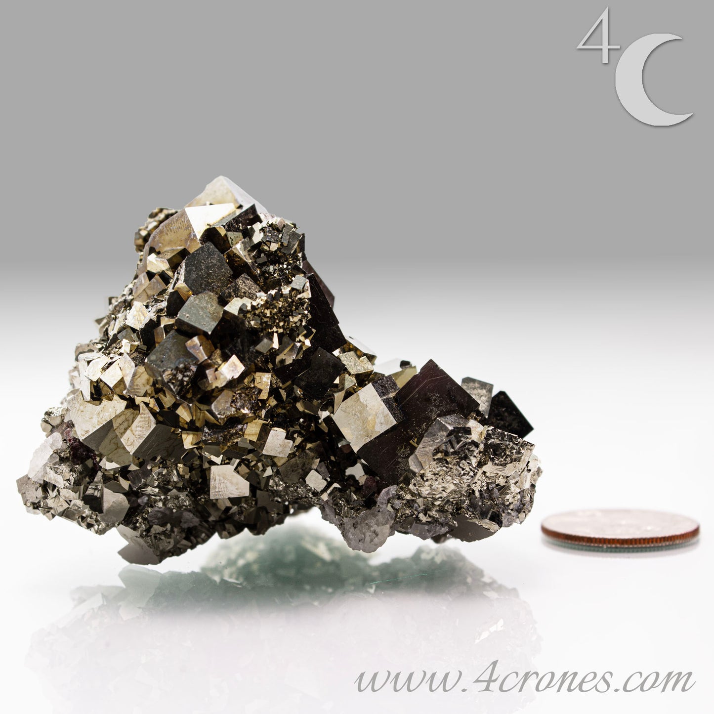 1337-C Shangbao Pyrite / 4 Crones