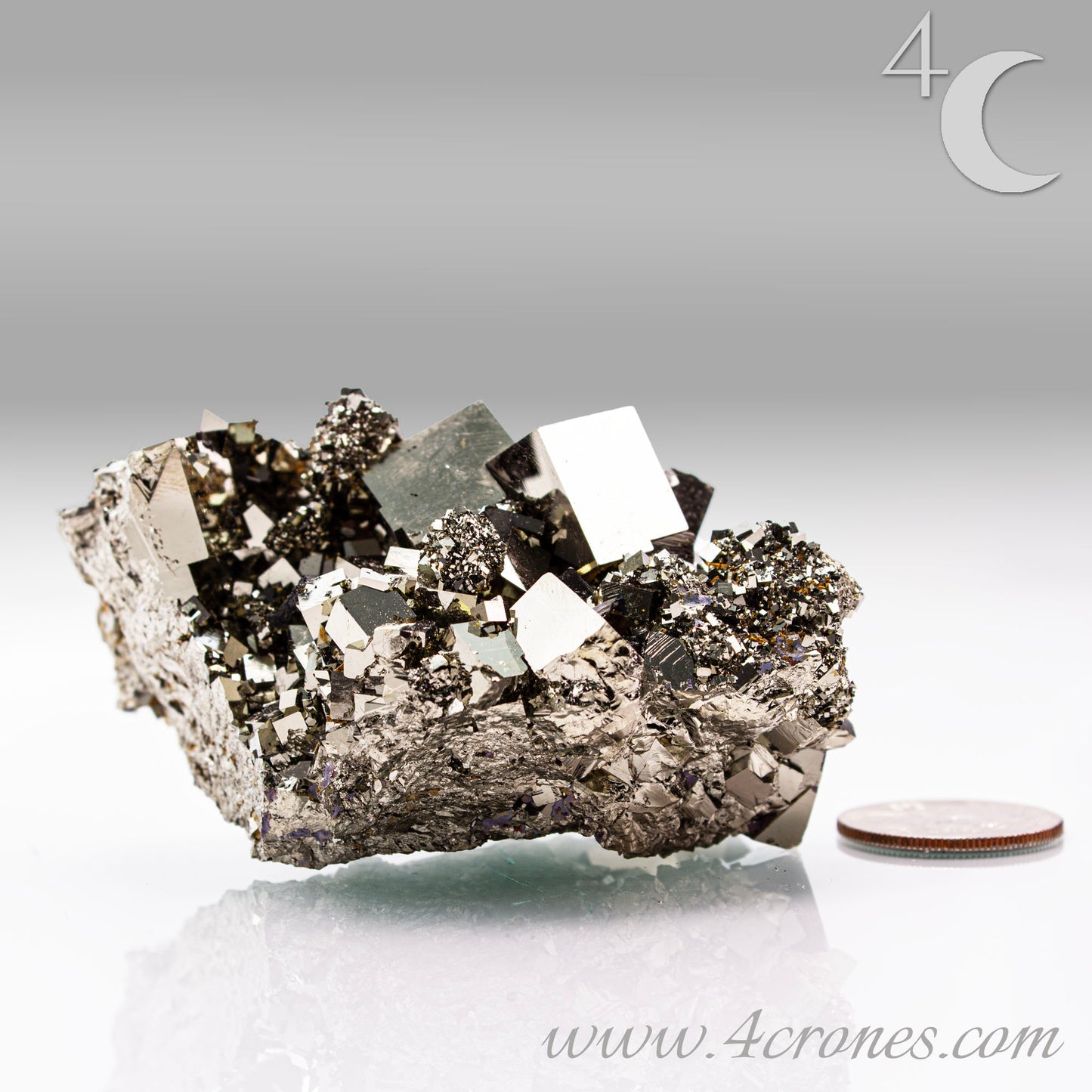 Shangbao Pyrite is a variety of pyrite, a sulfide mineral with the chemical formula FeS₂. Known for its metallic luster and brassy gold color, pyrite crystallizes in the isometric system, often forming cubic, octahedral, or pyritohedral crystals.